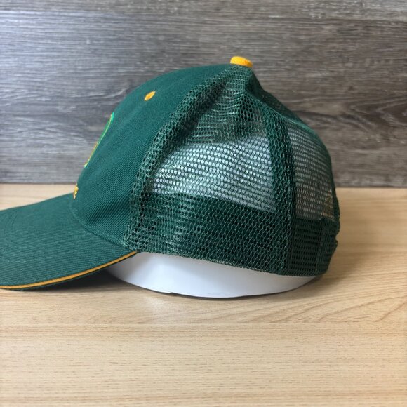 John Deere Hat Cap Snap Back Green Tractors Farming Outdoors - Picture 4 of 9